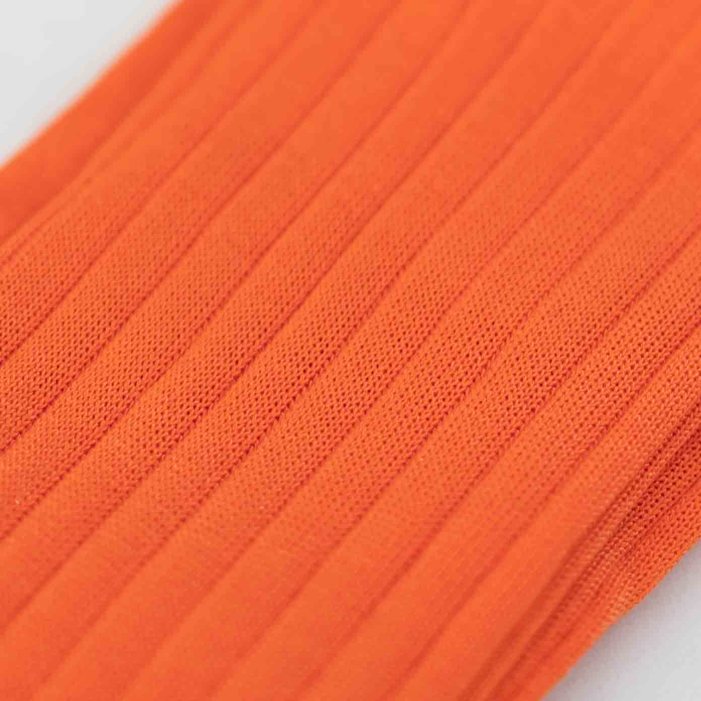 Chaussettes Fil D'Ecosse Orange - Image 2