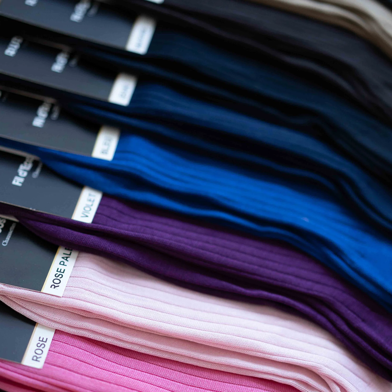 Chaussettes Fil D'Ecosse Orange - Image 3
