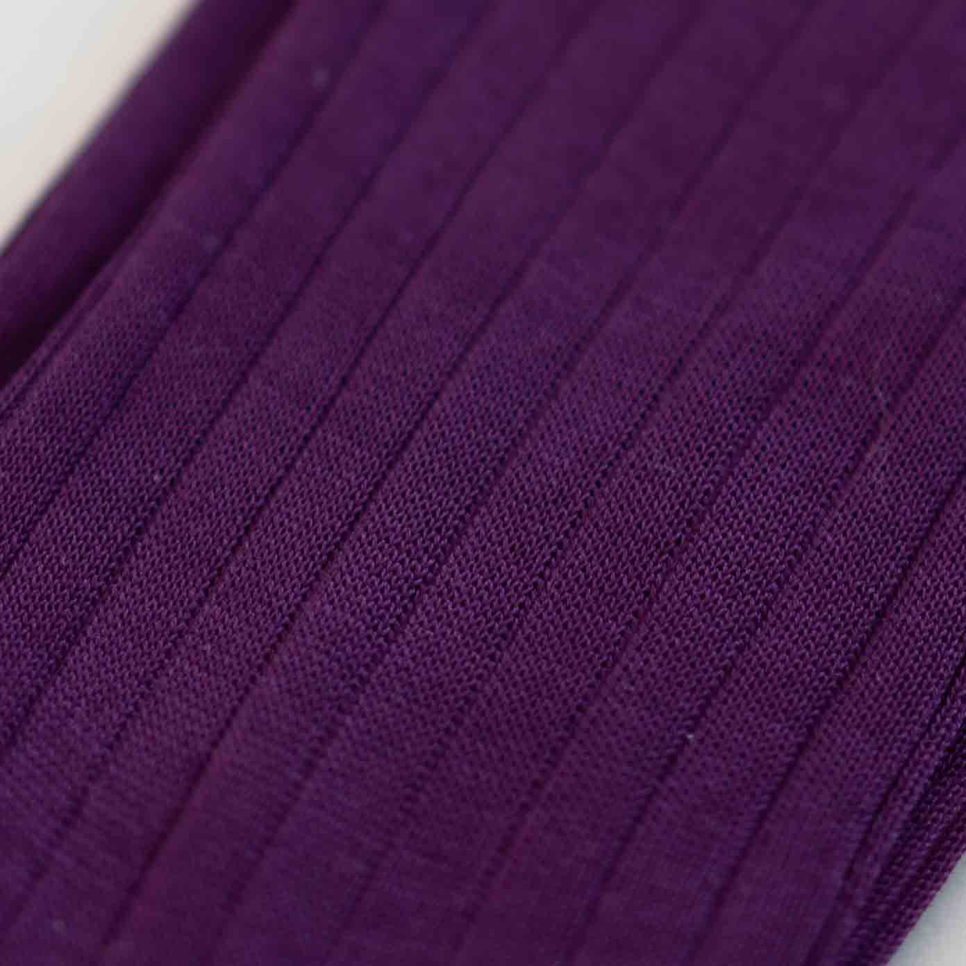 Chaussettes Fil D'Ecosse Violet - Image 2